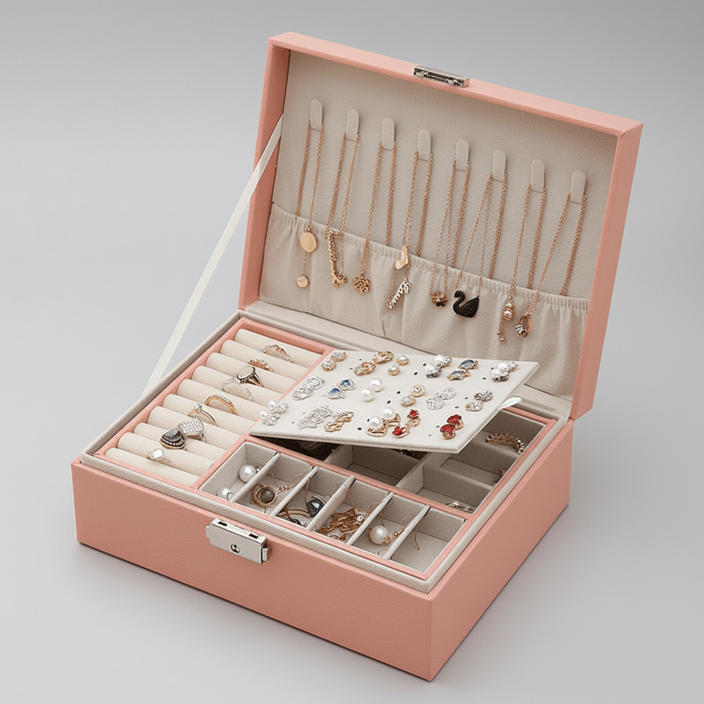 Boîte à bijoux au design moderne et épuré – tendances 2026, Cléophée Paris