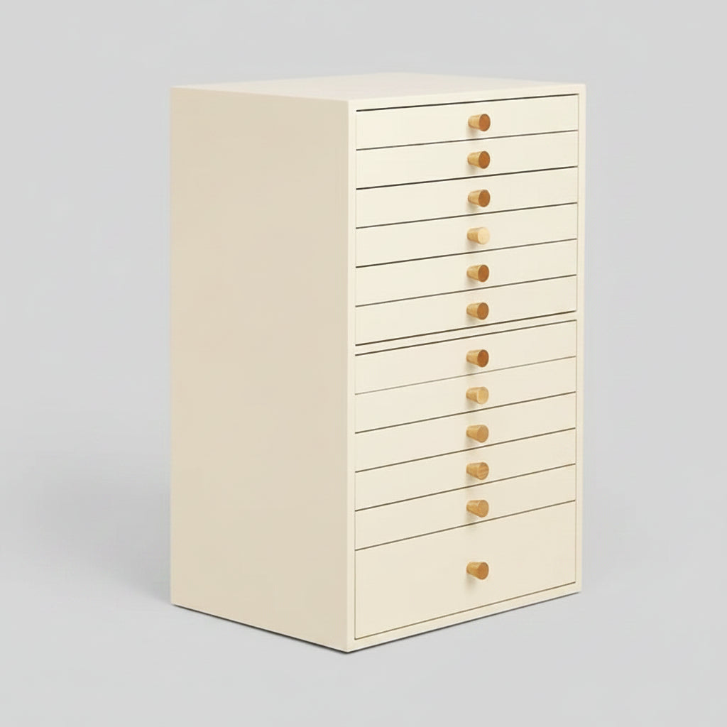 Commode à bijoux rose à 12 tiroirs – idée cadeau boîte à bijoux pour elle, Cléophée Paris