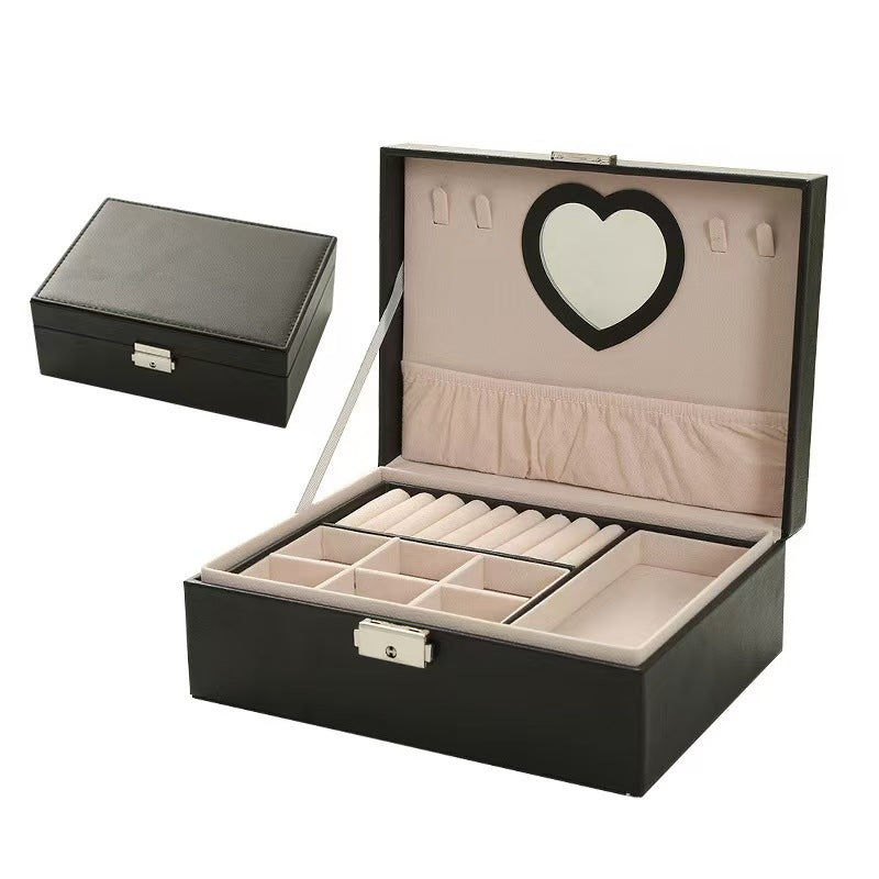 Coffret Bijoux Signature – Double Niveau & Plateau Amovible - Cléophée Paris