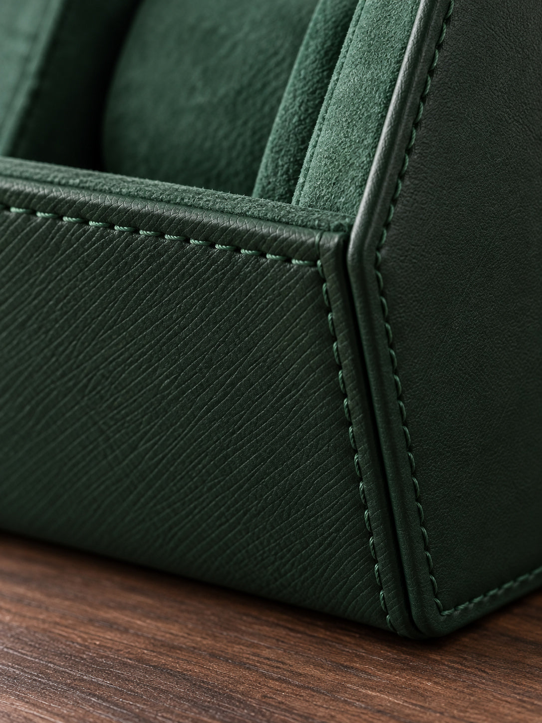 Étui 2 montres vert sapin Ascot — vue 6
